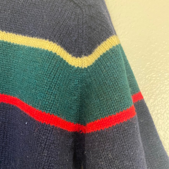 vintage 100% Wool Deans by Scotland Crew sweater - Picture 3 of 10